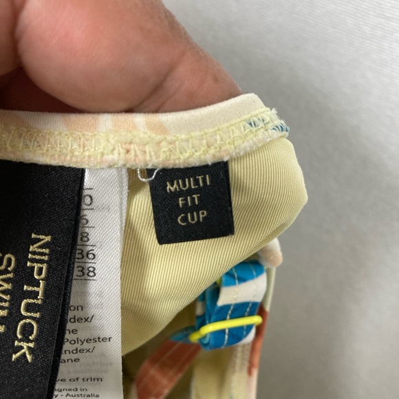 Niptuck Multi fit Cup One Piece Swimwear with Vibrant Design Size 6 Beach - Picture 12 of 15